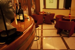 American bar of Augustus 4 stars Hotel near Pomigliano d'Arco